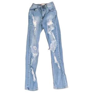 Vibe & Rant Distroyed Jeans Size 00
